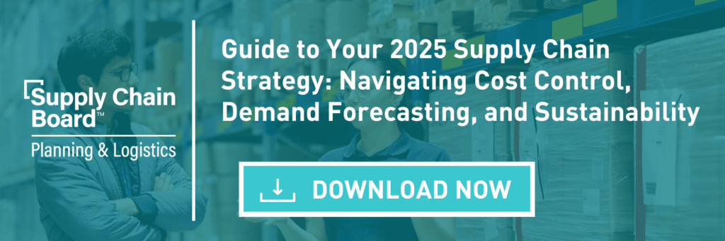 Guide to Your 2025 Supply Chain Strategy: Navigating Cost Control, Demand Forecasting, and Sustainability